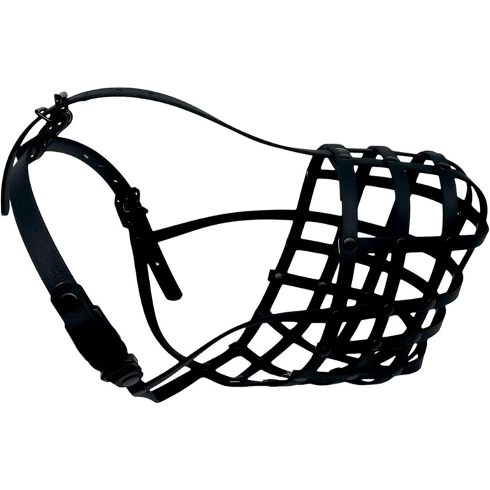 Корзина для дресирування собак L&J Pets Biothane для догів (XDB1, чорний)