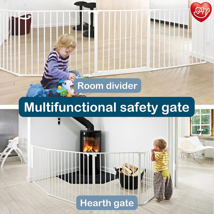 Захисне бар'єр BabyDan Flex XXL, 90-350 см, чорний, датського виробництва - для каміну, сходів, поділу кімнат, безпеки дітей та тварин