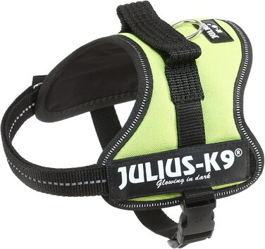 Шлея для собак Trixie Julius-K9 Power, розмір XS, неонова, чорна