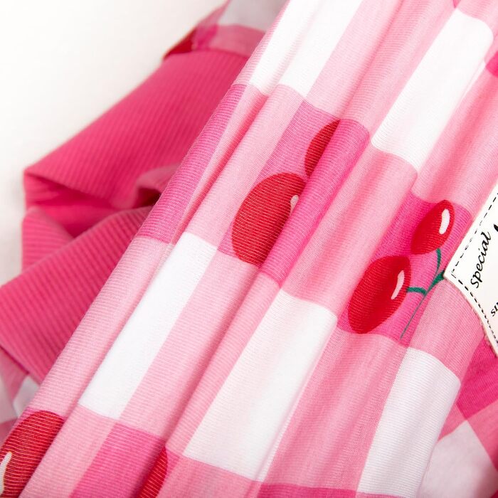 Піжама для собак, комбінезон для середніх та великих собак, легкий, стильний, великий розмір, післяопераційний одяг, темно-сірий, рожевий у клітинку (34 (Обхват грудей 89 см | Довжина спини 60 см))