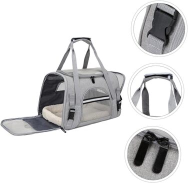 Шкіряний рюкзак-переноска для котів та собак SHINEOFI: дихаючий, з регульованим ременем, для подорожей та активного відпочинку