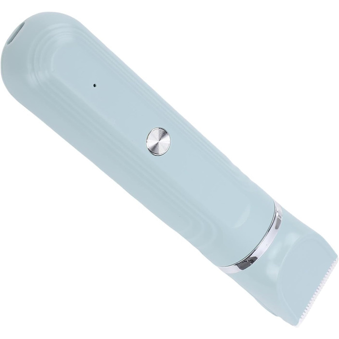 Електрична машинка для грумінгу тварин Acouto, 4-в-1, бездротова, USB, з 4 насадками для котів та собак, тиха, преміум-якість (GREEN), зелена