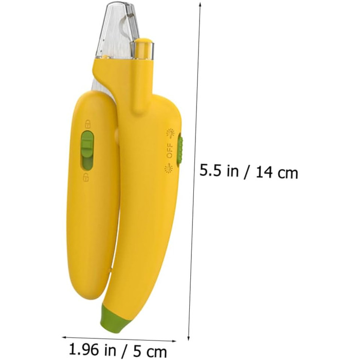 Професійний кусачок для нігтів з підсвічуванням для собак та котів. Ергономічний кусачок для нігтів, швидке та безпечне підстригання.