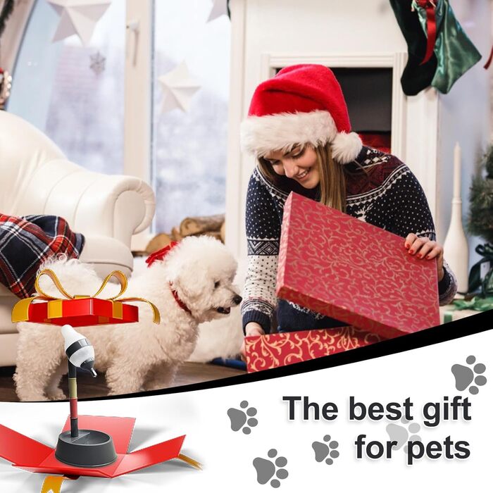 Автоматичний диспенсер для води iFCOW для котів та собак, регульована висота, знімний стрижень, автоматичне годування