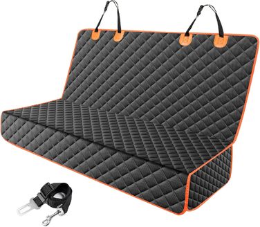 Автоматичний килимок для собак у машину JOEJOY, 137x120 см, чорний – захист заднього сидіння від бруду та подряпин