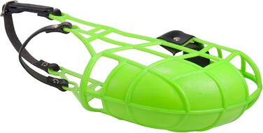 Нашийник-маска для породистих собак (Грейхаунд) - зелений. Легкий, дихаючий, безпечний для прогулянок, ветеринара та захисту від отруєнь. Міцний та довговічний.