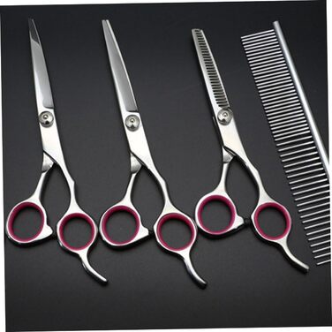 Набір професійних ножиць для грумінгу домашніх тварин BESPORTBLE (для собак та котів)