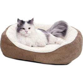 Лежак для собак Midwest Homes for Pets, коричнево-сірий, малий розмір