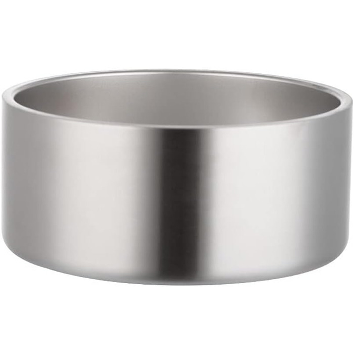 Нержавійна миска для собак та котів Gteller, подвійні стінки, 907 мл, BPA-free, протиковзна