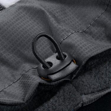 Водонепроникна куртка для собак на осінь та зиму AxSpeed, чорна, розмір M