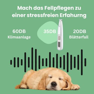 Триммер для догляду за лапами собак Pawperfect Pro - безшумний, для лап, очей, вух, обличчя, тіла