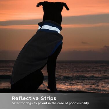 Пуловер для собак великих порід, тепла куртка з флісу, зимовий костюм для дому та вулиці (сірий, 2XL) XXL сірий