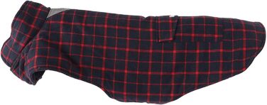 Зимова куртка для собак, теплий вітрозахист, в клітинку, для малих, середніх та великих собак, тепла флісова куртка для активностей на холодному повітрі (розмір XXL)