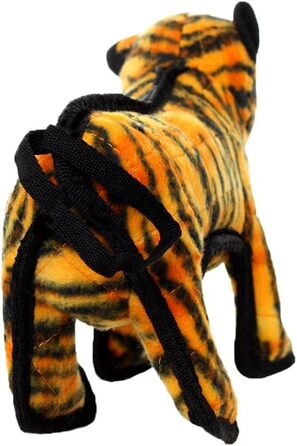 М'яка іграшка для собак Tuffy Zoo Tiger, розмір S, міцна