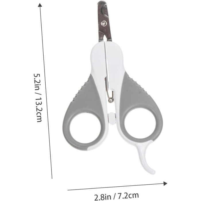 Набір з 3 шт. триммерів для догляду за кігтями собак та котів BESPORTBLE - безпечні та безболісні