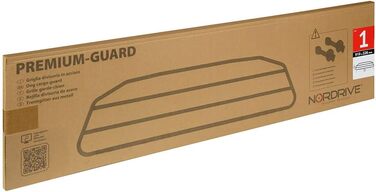 Відбійник NORDRIVE N70051 Premium-Guard для собак та тварин, сталь, 910x226 мм