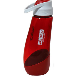 Поїлка та миска для собак Kurgo Gourd, 750 мл, 250 мл, PVC та BPA-free, червоний колір