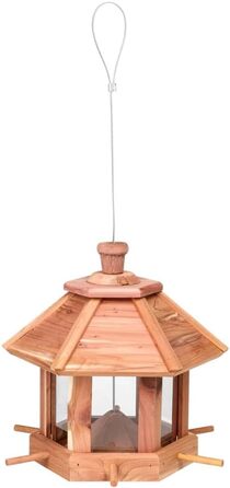Дерев'яний годівниця для птахів, годівнична станція 26x26x27 см