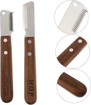 Набір гребінців для догляду за собаками Mipcase - 2 шт. для видалення шерсті та грудок