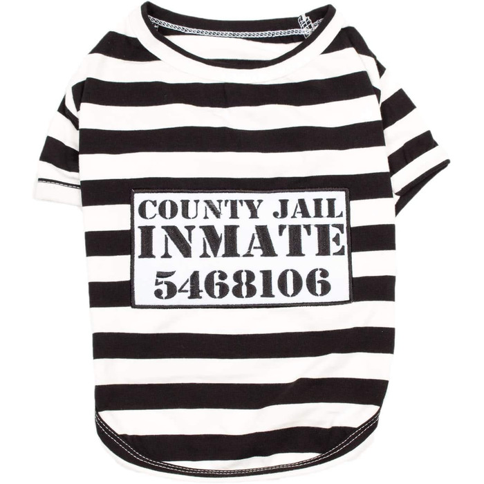 Костюм поліцейського для собак Parisian Pet Officer Woof | Веселий костюм на Хелловін для тварин | Розмір 4XL