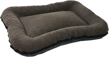 Матрац для собак KIM, лежанка для собак, подушка для собак, диванчик для собак, миється (XL 116x86, темно-коричневий)