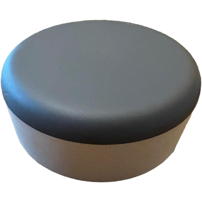 Миска для собак Titan з бамбука та гуми, 22 см, з антиковзким дном, сіра, екологічна, антибактеріальна, довговічна, нетоксична, для середніх та великих собак