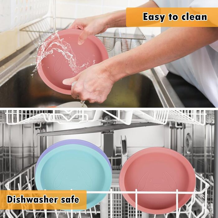 5 мисок для котів, силіконові миски для котів, широкі неслизькі миски для сухого та вологого корму