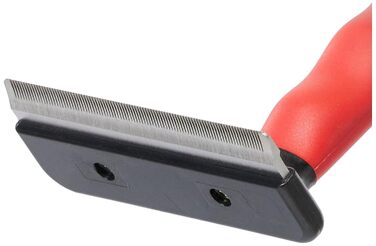 Гребінець Ferplast для собак та котів, тример для видалення відмерлої шерсті, для короткої та середньої шерсті, розмір M