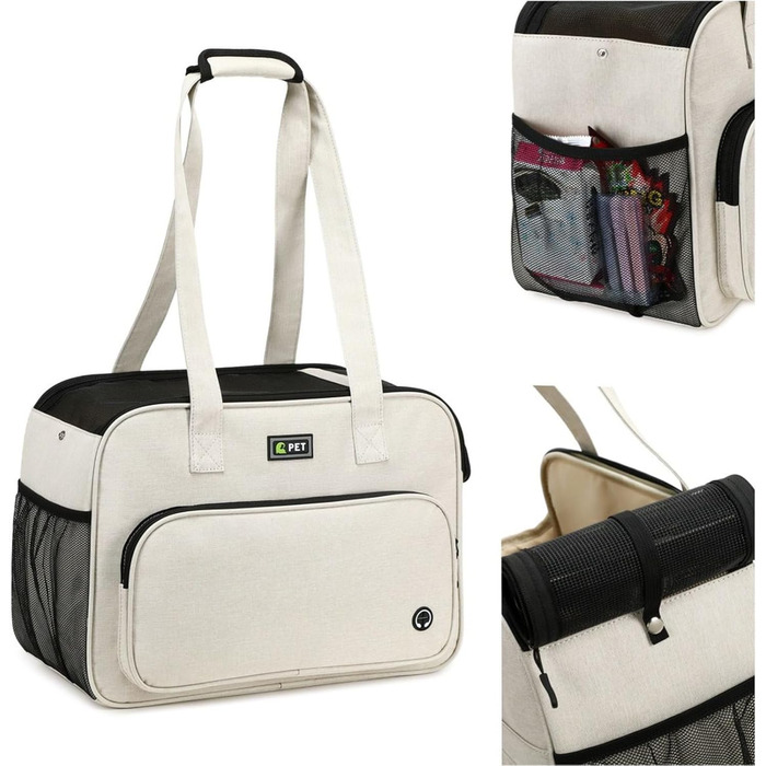 М'яка переноска для собак - рюкзак для маленьких собак, зручна переноска для прогулянок, покупок, подорожей