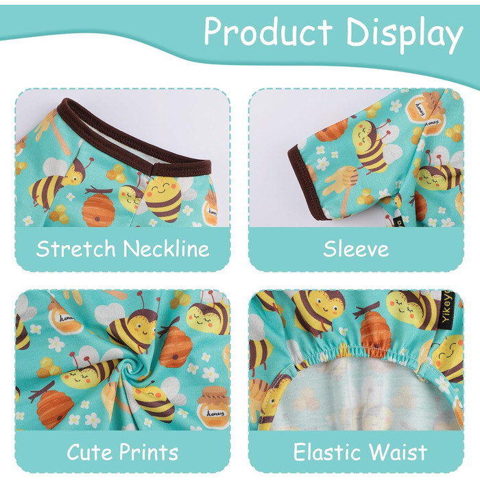 Піжама для собак Dosuyi: теплий та зручний комплект для маленьких цуценят та котів (зелений, X-Small)