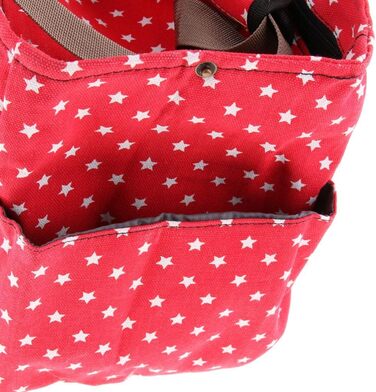 Транспортна сумка для домашніх тварин: переноска для собак, котів, цуценят до 5 кг (червона)