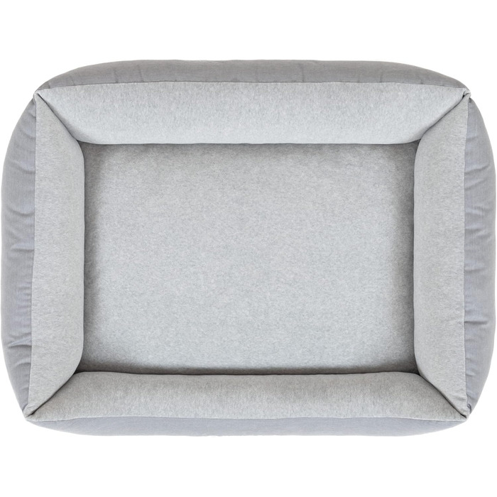 Ліжко для собак середніх порід Doctor Bark GreenLabel - м'яке та зручне, 97x75 см, сірий
