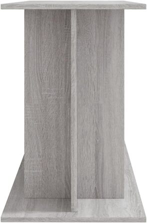 INLIFE акваріумна тумба сіра Sonoma 120x40x60 см ДСП, 23,9 кг