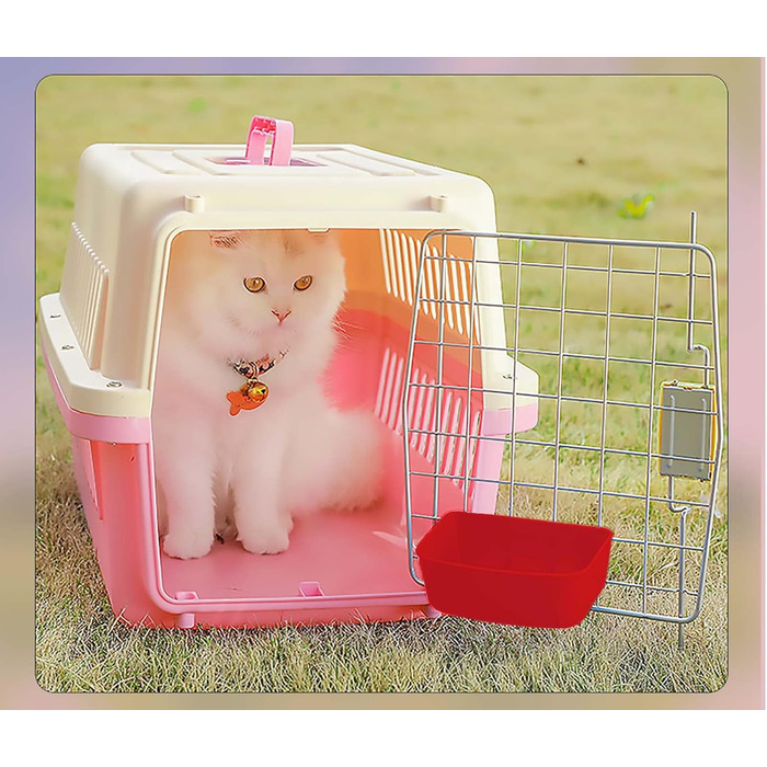 Годівниця-поїлка для клітки AMZSYLV 600 мл (26 шт.) сіра, для кроликів, птахів, котів, цуценят