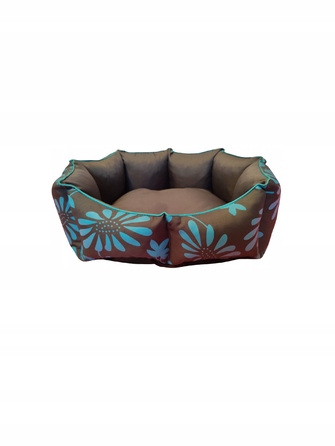 Лежанка для собак Reedog York Blue Flower, 50x45 см
