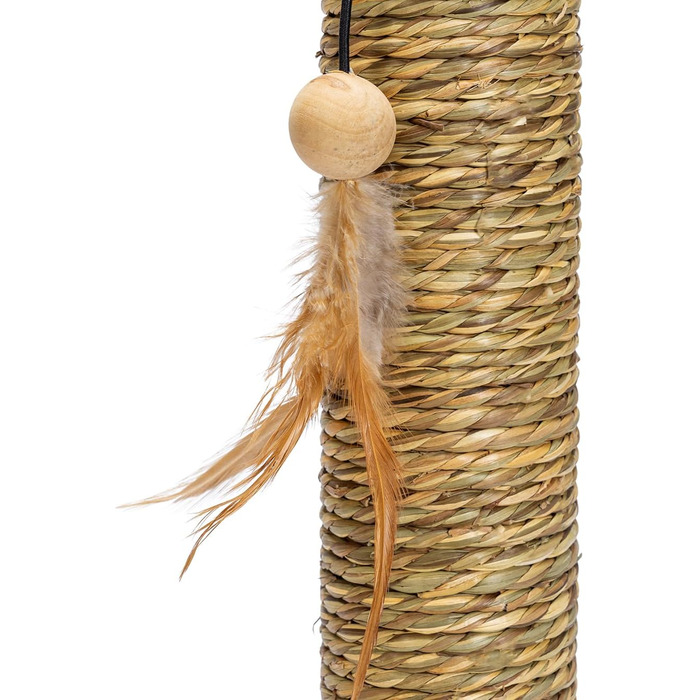 Дряпка для котів Karlie Kratzbaum Seegras з іграшкою, 44см, 30см