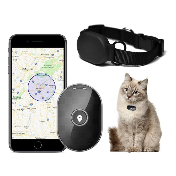 GPS-нашийник-локатор для собак та котів, керування через додаток, без абонплати та прихованих платежів