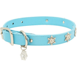 Собачий нашийник Buckle-Down Disney Frozen, сніжинки, великий, 48,3-58,4 см, 1,9 см