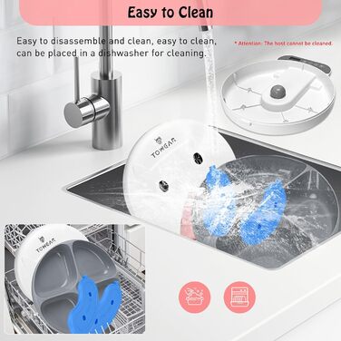 Автоматичний годівник для котів та собак з цифровим дисплеєм, 4 відсіки по 240 мл, таймер