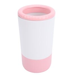 Автоматичний очищувач лап для собак BAOFUYA, рожевий. Очищувач бруду з лап для собак та котів.