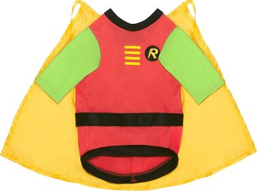 Костюм Робіна з коміксів DC для собак, супергеройський костюм, розмір XL, на Хелловін