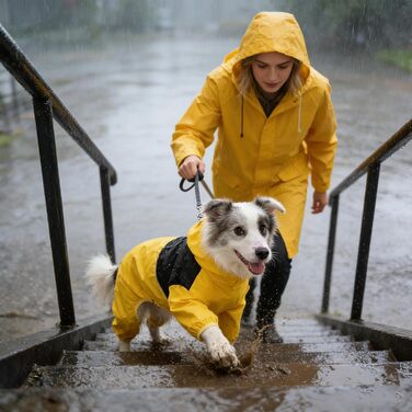 Зимовий теплий комбінезон для собак, водонепроникний, XL