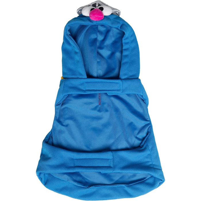 Костюм для собак Super Grover від Pet Krewe – ідеальний для маленьких, середніх, великих та екстра-великих собак. Підходить для Хелловіну, вечірок, фотосесій та як подарунок для собаколюбів