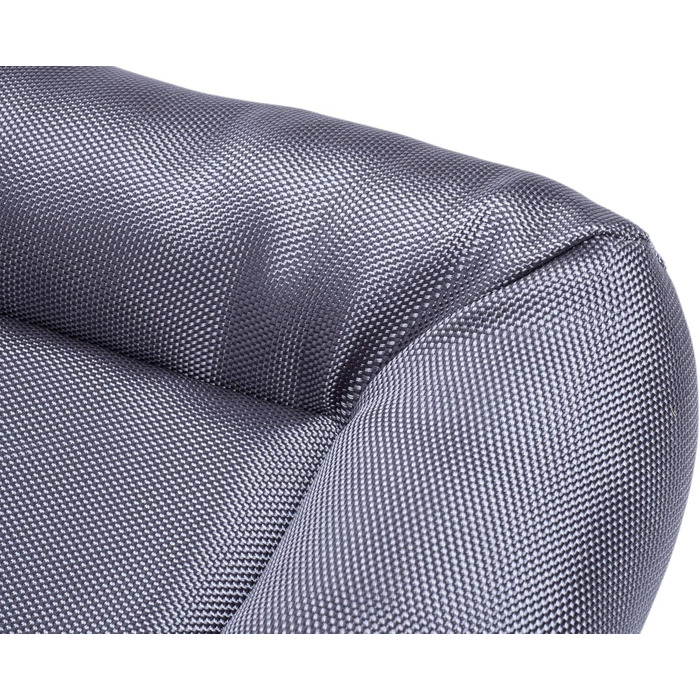 Крісло-ліжко для собак Petface з меморіальною піною, водонепроникне, сіре, розмір L (101 x 67 x 8 см)