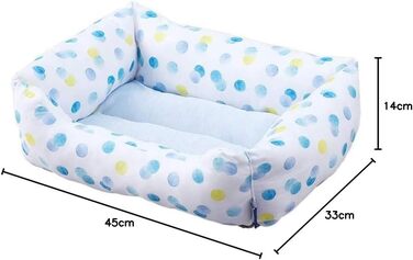 Килимок для тварин Iris Ohyama, корзина-іграшка, зручний, миючий, з антиковзким покриттям, 40x69x12 см, для собак та котів