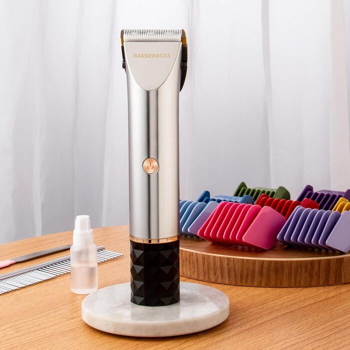 Професійна машинка для стрижки собак BarberBoss: набір для грумінгу, машинка для котів, стрижка для густого хутра
