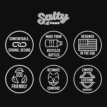 Нашийник для собак Shaka's Salty Paws Coral Camo, регульований, для хлопчиків і дівчаток, розмір S/M/L, до 11,3 кг