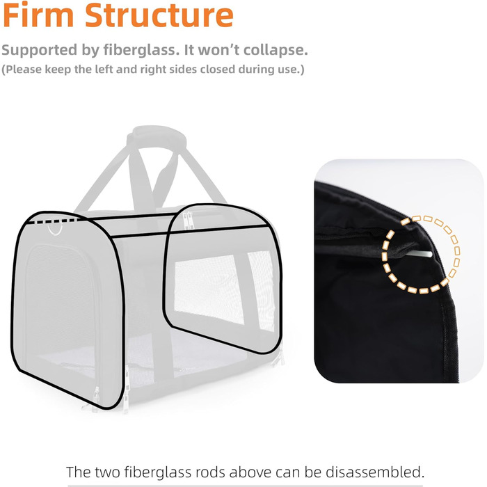 Рюкзак для кота TWDEPART (чорний)