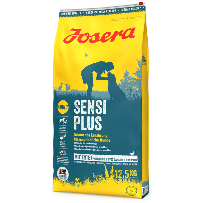 Корм для собак із чутливим травленням Josera SensiPlus з качкою, 12,5 кг