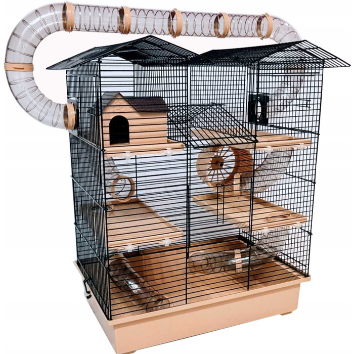 Клітка з піддоном для малих гризунів Wd-Impex, 62 x 55 x 38 см